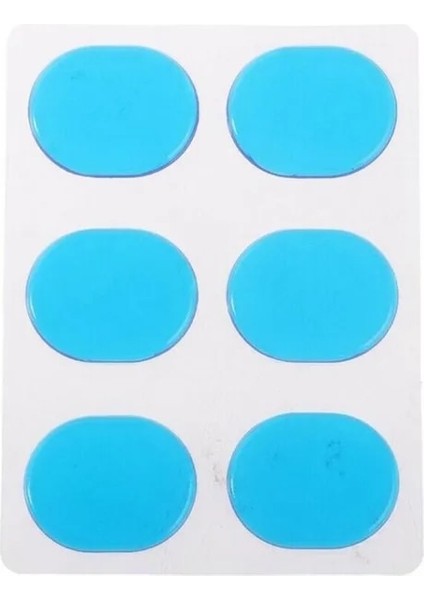 Mavi Stil Et Davul Rafı Sönümleyiciler Jel Pedler Susturucular Sessiz Toksik Olmayan Yumuşak Trampet Ziller Için Çan Çanları Ses Sönümleme Sesi Azalt (Yurt Dışından)