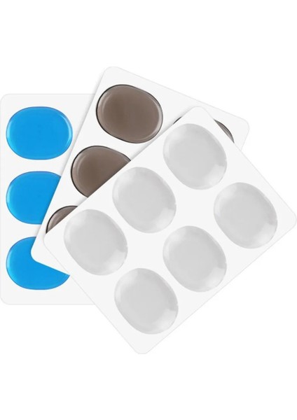 Mavi Stil Et Davul Rafı Sönümleyiciler Jel Pedler Susturucular Sessiz Toksik Olmayan Yumuşak Trampet Ziller Için Çan Çanları Ses Sönümleme Sesi Azalt (Yurt Dışından) fırsatları