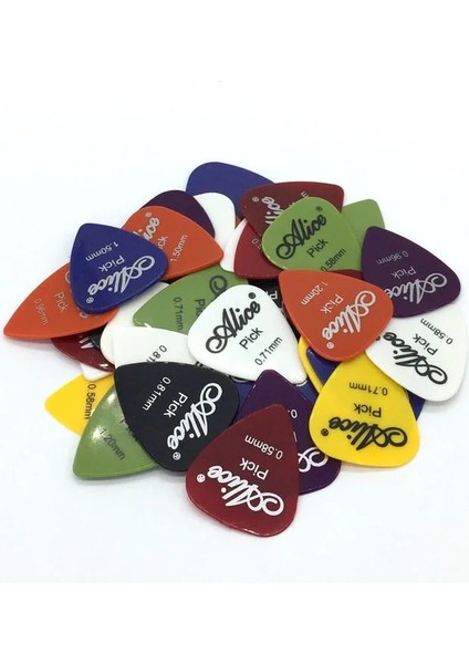 30 0.71MM 1 Bag Style Çanta Elektro Gitar Seçtikleri Kadife Çanta Akustik Muks Plectrum 6 Çeşit Kalınlık Gitar Aksesuarları Gyh (Yurt Dışından) modelleri