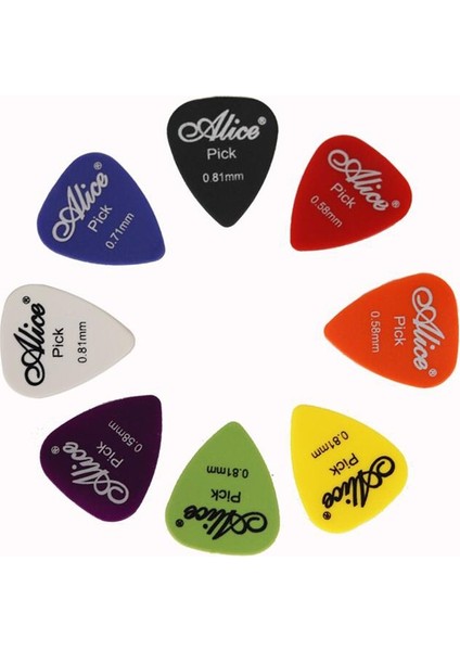 30 0.71MM 1 Bag Style Çanta Elektro Gitar Seçtikleri Kadife Çanta Akustik Muks Plectrum 6 Çeşit Kalınlık Gitar Aksesuarları Gyh (Yurt Dışından) fırsatları