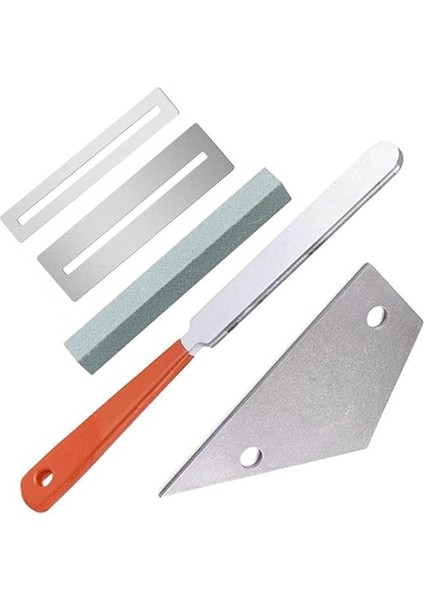 Çok Stil 0.96MM Gitar Perde Taçlama Dosya Tesviye Aracı Taşlama Koruyucular Onarım Parçası Seti Gitar Onarım Aracı Aksesuarları (Yurt Dışından)