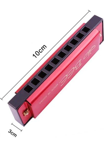 Siyah Stil Sıcak METAL10 Delik Polifoni 3 Renk Yüksek Li Armonika Enstrüman Gaita Ağız Organı Armonica Diatonica Mondharmonica (Yurt Dışından) indirimleri