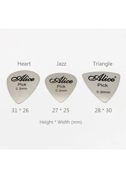 3 Adet Karışım Stili 1 Adet Alice Etal Akustik Elektro Gitar Bas Rock Pick Dayanıklı Paslanmaz Çelik Ince Mediator Guitarra (Yurt Dışından) fiyatları