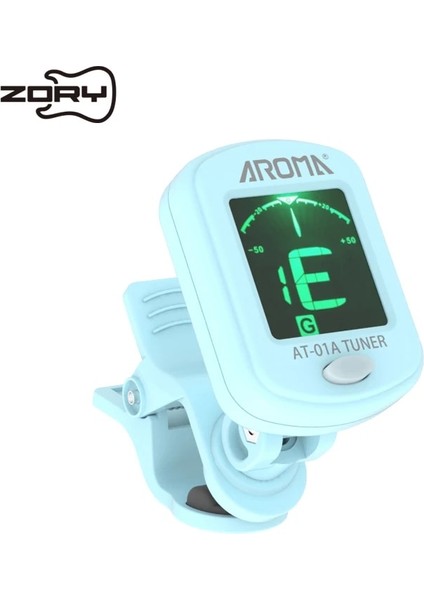 Mor Tarzı Aroma Renkli AT-01A Gitar Tuner Dönebilen Klipsli Tuner LCD Ekran Için Akustik Gitar Bas Ukulele Gitar Aksesuarları (Yurt Dışından) fırsatları