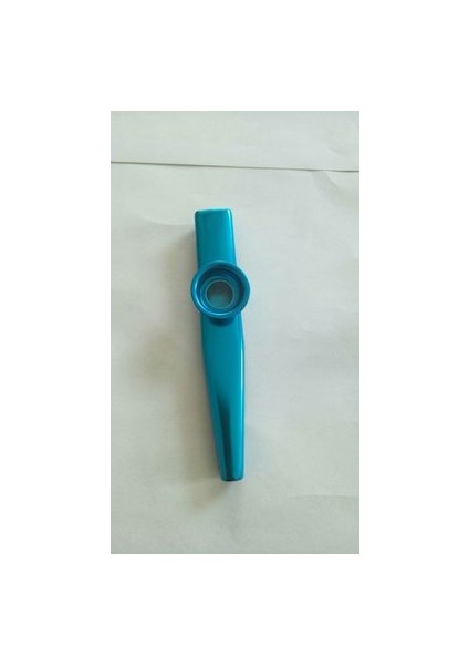 Mavi Stil Metal Kazoo Hafif Taşınabilir Acemi Flüt Enstrüman Müzik Severler Için Nefesli Enstrüman Basit Tasarım Hafif (Yurt Dışından)