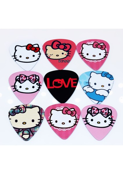 Soach Acoustic Guitar Cat Guitar Picks Bass Guitar Picks Ukulele Parts Musical Instrument Accessories Pick (Yurt Dışından) fırsatları