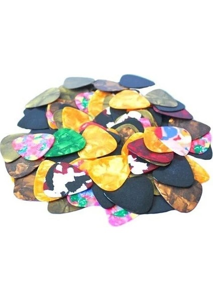 0.71 mm 20 Adet Stil Adet Gitar Seçtikleri Acoustks Plectrum Selüloit Ukulele Plectrum Elektrikli Pürüzsüz Müzik Aksesuarları (Yurt Dışından) fırsatları