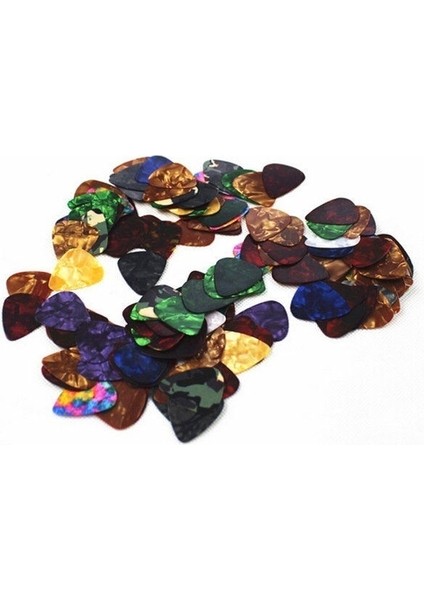 0.71 mm 20 Adet Stil Adet Gitar Seçtikleri Acoustks Plectrum Selüloit Ukulele Plectrum Elektrikli Pürüzsüz Müzik Aksesuarları (Yurt Dışından) indirimleri