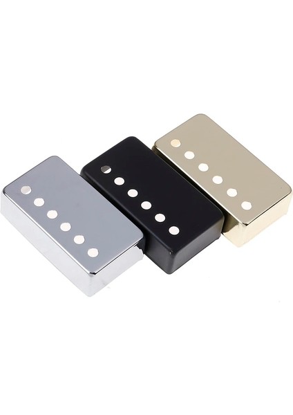 Bordo Tarzı Lp Tarzı Elektro Gitar Gümüş Siyah Altın Için mm Krom Metal Humbucker Pikap Kapağı (Yurt Dışından) fiyatları