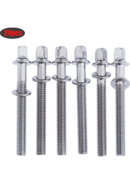 40MM Tarzı Rondelalı Davul Gergi Çubukları Davul Vidaları Tom Drum Hoop Davul Jantı Bas Davul Donanımı Gümüş Renk (Yurt Dışından) fiyatları