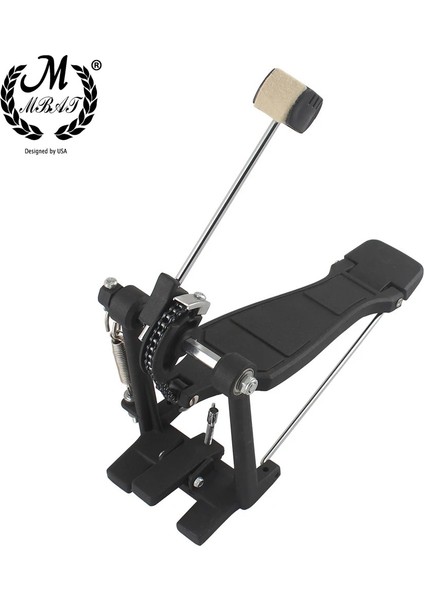 M1 Stili M Mbat Davul Pedalı Çırpıcı Çekiç Davul Seti Için Değiştirme Kiti Aksesuar Paslanmaz Çelik Mil Keçe Pedalı Çırpıcı Kafa (Yurt Dışından) modelleri