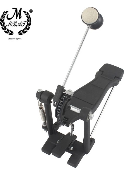 M1 Stili M Mbat Davul Pedalı Çırpıcı Çekiç Davul Seti Için Değiştirme Kiti Aksesuar Paslanmaz Çelik Mil Keçe Pedalı Çırpıcı Kafa (Yurt Dışından) fırsatları