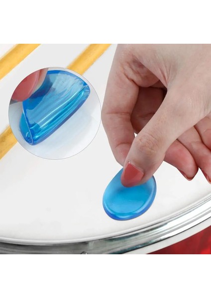 Bir Stil Et Jel Davul Sessiz Ped Davul Sönümleyici Davullar Için Silikon Pedler Ton Kontrolü Şeffaf Vurmalı Enstrüman Aksesuarı (Yurt Dışından) modelleri