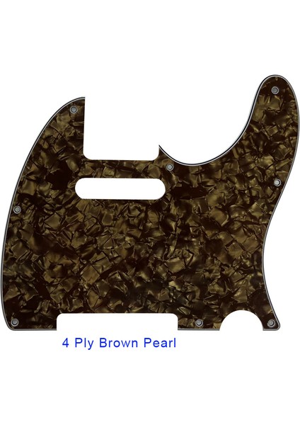 3ply Vintage Sarı Stil Pleroo Gitar Parçaları - Abd Standardı Için 8 Vida Deliği 62 Yıl Tele Telecaster Gitar Pickguard Çizik Plakası, Çok Renkli Seçim (Yurt Dışından) fırsatları