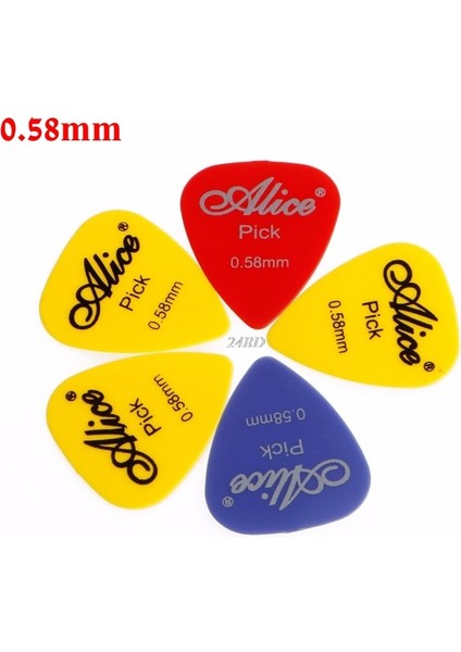 Sarı Stil 5 x Gitar Seçimleri Plectrum Plec Elektrik Akustik Bas Çeşitli Renkler Gitar Parçası Aksesuarları (Yurt Dışından)