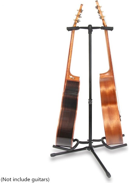 Double Holders Aluminum Alloy Floor Guitar Stand With Stable Tripod For Display Acoustic Electric Guitar Bass Accessories (Yurt Dışından) modelleri