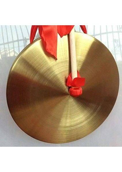 Çap 15 cm Stil Çap cm Çin Bakır Gong El Gong Ahşap Çırpıcı ile Opera Vurmalı Çalgılar (Yurt Dışından) fırsatları