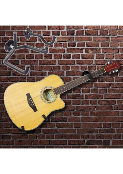 Metal Gitar Duvara Montaj Askı Standı Akustik Gitar Bas Keman Mandolinler Çıta Ekran Desteği Enstrüman Askısı (Yurt Dışından) modelleri