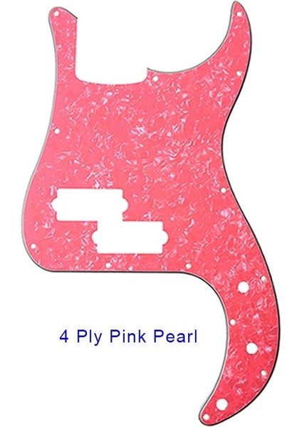 4ply Kırmızı Inci Stili Özel Parçalar Li Elektro Gitar - Abd Meksika Fd Standart P Bas Gitar Pickguard Scratch Plate Için (Yurt Dışından)