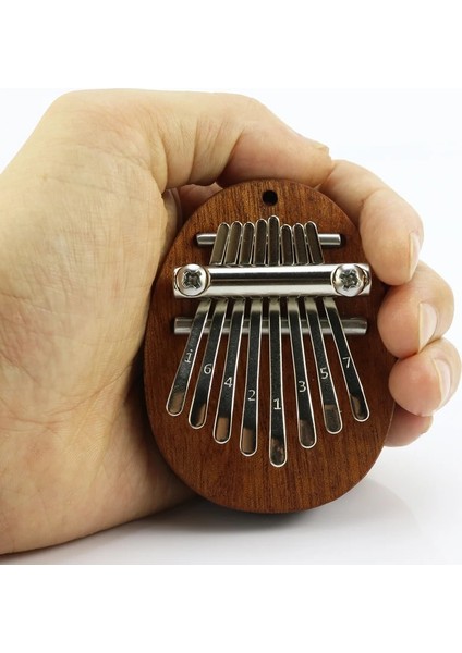 No.4 Tarzı 8 Anahtar Mini Kalimba Başparmak Piyano Nefis Parmak Taşınabilir Ahşap Parmak Piyano Marimba Müzikal Iyi Aksesuar Kolye Hediye (Yurt Dışından) indirimleri