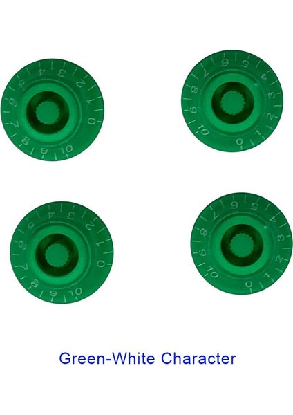 Yeşil-Beyaz Karakter Stili Pleroo Parça Seti Abd Için Gib Sg Soluk T Hız Kontrol Düğmeleri Gitar Kontrol Düğmeleri Ses Tonu (Yurt Dışından)