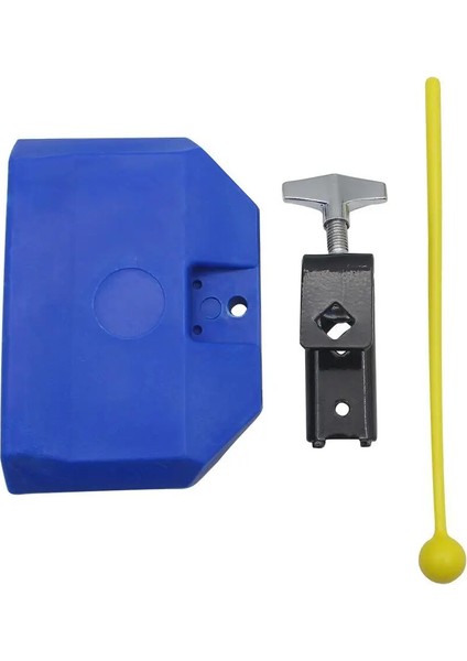 Mavi Stil Li Reçel Davul Çanı Seti Perdeli Dayanıklı Tiz Caz Davul Abs Çan Perküsyon Davul Seti Parçası Aksesuarları (Yurt Dışından)