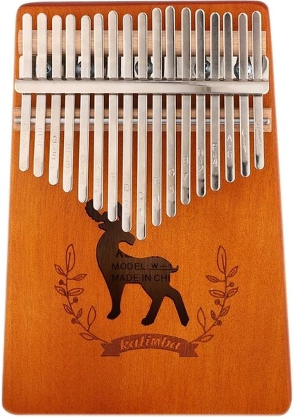 Akçaağaç Yaprağı Stili 17 Tuşları Başparmak Piyano Ahşap Mbira Vücut Müzik Aletleri ile Piyano Öğrenme Kitabı Uygun Acemi Hediye Klavye Aletleri (Yurt Dışından) fiyatları