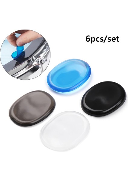 Şeffaf Stil Et Davul Mute Pedleri Davul Amortisörü Silikon Pedler Davul Mute Şok Emici Ped Şeffaf Vurmalı Enstrüman Aksesuarları (Yurt Dışından) modelleri