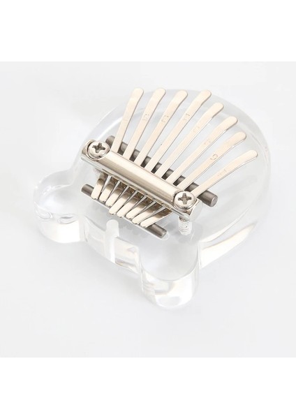 No.5 Tarzı 8 Anahtar Mini Kalimba Başparmak Piyano Nefis Parmak Taşınabilir Ahşap Parmak Piyano Marimba Müzikal Iyi Aksesuar Kolye Hediye (Yurt Dışından)