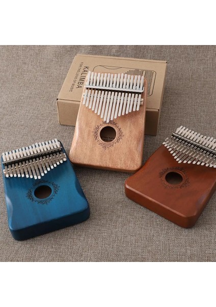 B Tarzı Başparmak Piyano Kalimba 17-Ton Acemi Parmak Piyano Handguard Kalimba Parmak Piyano Kalimba Enstrüman (Yurt Dışından)