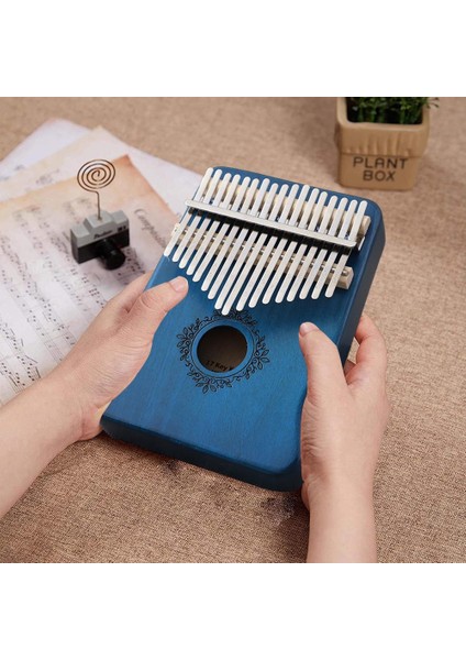B Tarzı Başparmak Piyano Kalimba 17-Ton Acemi Parmak Piyano Handguard Kalimba Parmak Piyano Kalimba Enstrüman (Yurt Dışından)