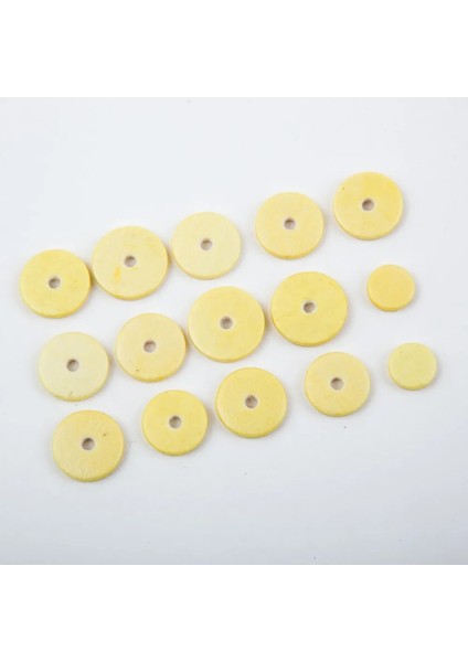 Flüt Pedleri Sarı Flüt 13 x 9 x 1cm Için Farklı Boyutlarda Müzik Nefesli Pedler Onarım Aksesuarı Hakiki Deri Parça (Yurt Dışından) fırsatları