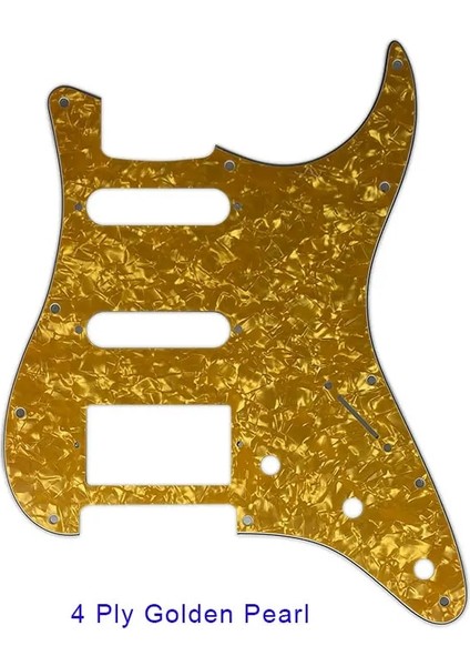 Lacivert Inci Stili Abd Meksika Fd Strat 11 Delik Hss Paf Humbucker Gitar Pickguard Scratch Plate Için Li Elektro Gitar Parçaları (Yurt Dışından) indirimleri