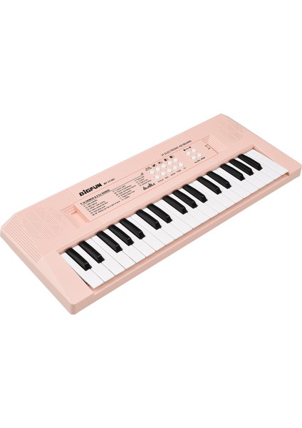 Pembe Tarzı Elektroano Klavyeli 37 Tuşlu Elektronik Klavye Piyano Çocuk Piyano Hediyeleri Müzik Hediyeler Müzik Aletleri (Yurt Dışından)