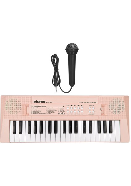 Pembe Tarzı Elektroano Klavyeli 37 Tuşlu Elektronik Klavye Piyano Çocuk Piyano Hediyeleri Müzik Hediyeler Müzik Aletleri (Yurt Dışından) fiyatları