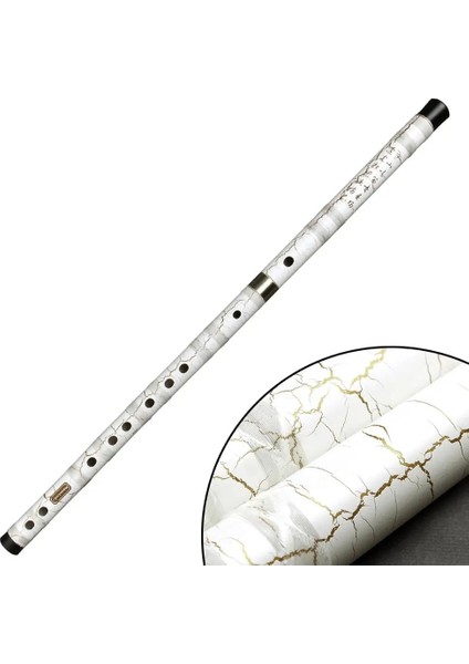 F Key Add Bag Style Cdefg Anahtar Beyaz Flüt El Yapımı Bambu Flüt Enstrüman Profesyonel Flüt Dizi Çizgili Yeni Başlayanlar Için De Uygundur (Yurt Dışından) fiyatları