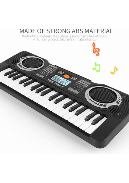 Taşınabilir Müzik Aleti Elektronik Organ Klavye Elektronik Klavye Piyano 37KEY 37 Çocuklar Için Anahtar Eğlence Hediye (Yurt Dışından) fırsatları