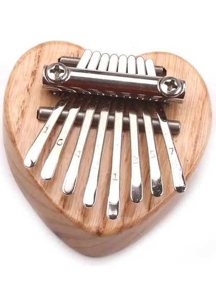 No.3 Tarzı 8 Anahtar Kalimba Özelleştirilmiş Gravür Afrika Katı Çam Maun Başparmak Parmak Piyano Sanza Mbira Calimba Müzik Aletleri (Yurt Dışından)