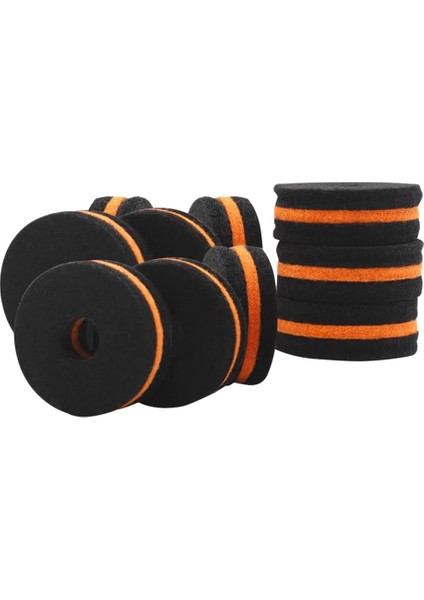 Siyah Zil Standı Köpük Keçeler Davul Seti Parçaları Için Yıkayıcılar Aksesuarlar (Yurt Dışından)