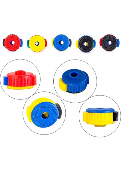 5'li Davul Quick-Set Cymbal Mate Quick Release Davul Aksesuarları Kiti Kullanıma Uygun Rondom Renkli Push-On Tasarım (Yurt Dışından) modelleri