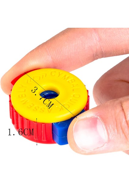 5'li Davul Quick-Set Cymbal Mate Quick Release Davul Aksesuarları Kiti Kullanıma Uygun Rondom Renkli Push-On Tasarım (Yurt Dışından) fırsatları