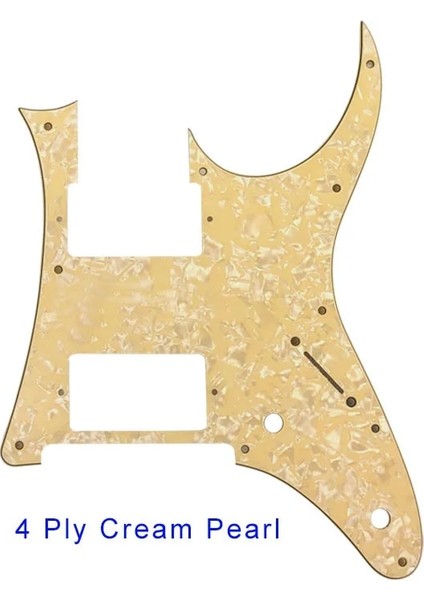 4ply Parşömen Inci Stili Pleroo Gitar Parçaları - F Delik Vidaları Mıj Ibanez RG2550Z Gitar Pickguard Humbucker Hh Pickup Karalama Plakası, Birçok Renk (Yurt Dışından) modelleri