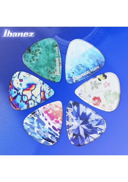 CP14MH-P2 1.0mm Stili Ibanez Kaleıdo Serisi Gitar Seçtikleri Için Arabulucu Akustik Elektro Gitarra Ukulele Aksesuarları Şeffaf Renkli Gitar Seçimi (Yurt Dışından) fiyatları