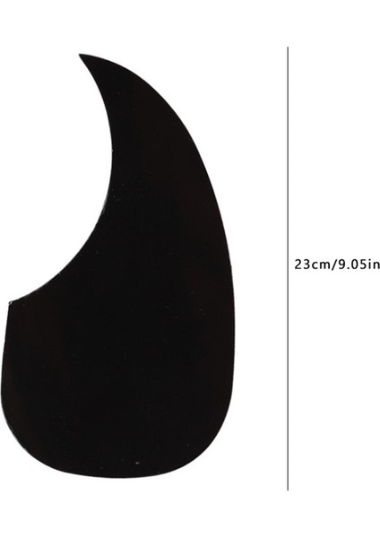 Bir Stil Profesyonel Gitar Pickguard Halk Akustik Kendinden Yapışkanlı Pick Guard Sticker Scratch Plate Gitar Aksesuarları Damla Kuş Şekilli (Yurt Dışından)
