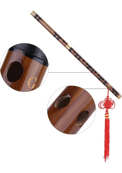 F Tuşu Tipi4 Stili Bambu Flüt Dizi Profesyonel Çin Müzik Nefesli Enstrüman Cdefg Çince Dizi Anahtarı Enine Flauta El Yapımı (Yurt Dışından)