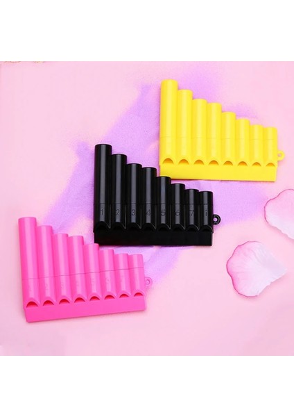 Siyah Stil Nefesli Pan Flüt 8 Tüp Plastik Sıra Flüt Flauta Panpipe El Yapımı Pan Flüt Flauta Çocuk Müzik Aletleri (Yurt Dışından) fiyatları