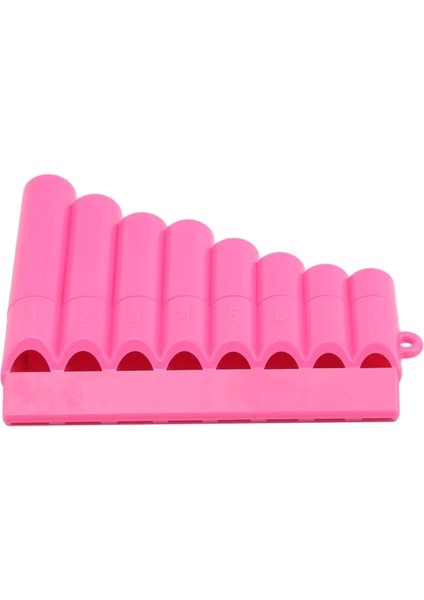Siyah Stil Nefesli Pan Flüt 8 Tüp Plastik Sıra Flüt Flauta Panpipe El Yapımı Pan Flüt Flauta Çocuk Müzik Aletleri (Yurt Dışından) indirimleri