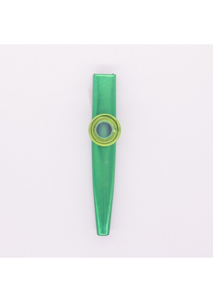 Yeşil Stil Metal Kazoo Hafif Taşınabilir Acemi Flüt Enstrüman Müzik Severler Için Nefesli Enstrüman Basit Tasarım Hafif (Yurt Dışından)