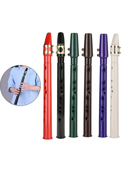 Siyah Stil C Anahtar Cep Sax Mini Saksafon Çanta ile Küçük Nefesli Enstrüman Müzik Için Amatör Profesyonel Çocuk Hediye Oyuncak Oynaması Kolay (Yurt Dışından)
