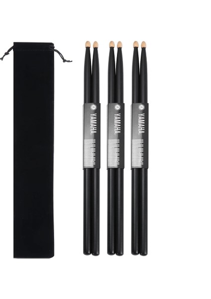 Siyah Çanta Stili 1 Pairs Profesyonel Bateri Taşıma Çantası ile 5A Akçaağaç Ahşap Hafif Müzik Grubu Klasik Drumsticks Yeni Başlayanlar Enstrümanlar (Yurt Dışından) indirimleri